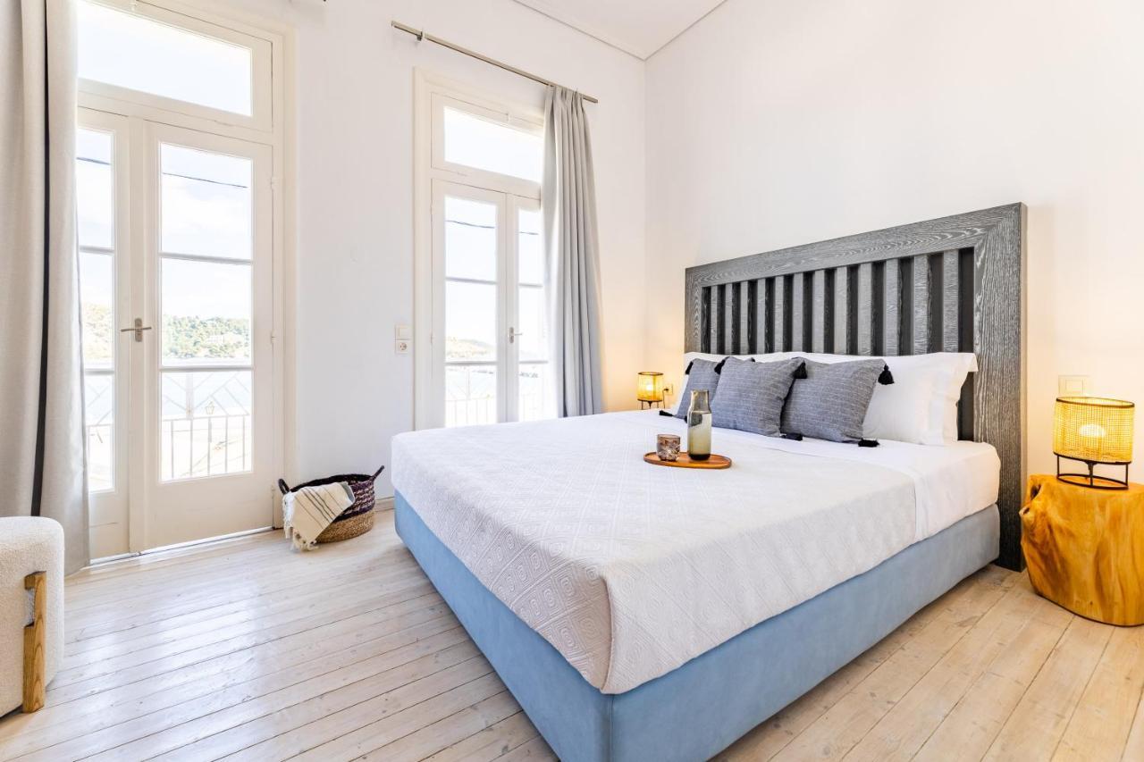 شقة Casa Blue Sea View, Philian Collection مدينة سكياثوس المظهر الخارجي الصورة